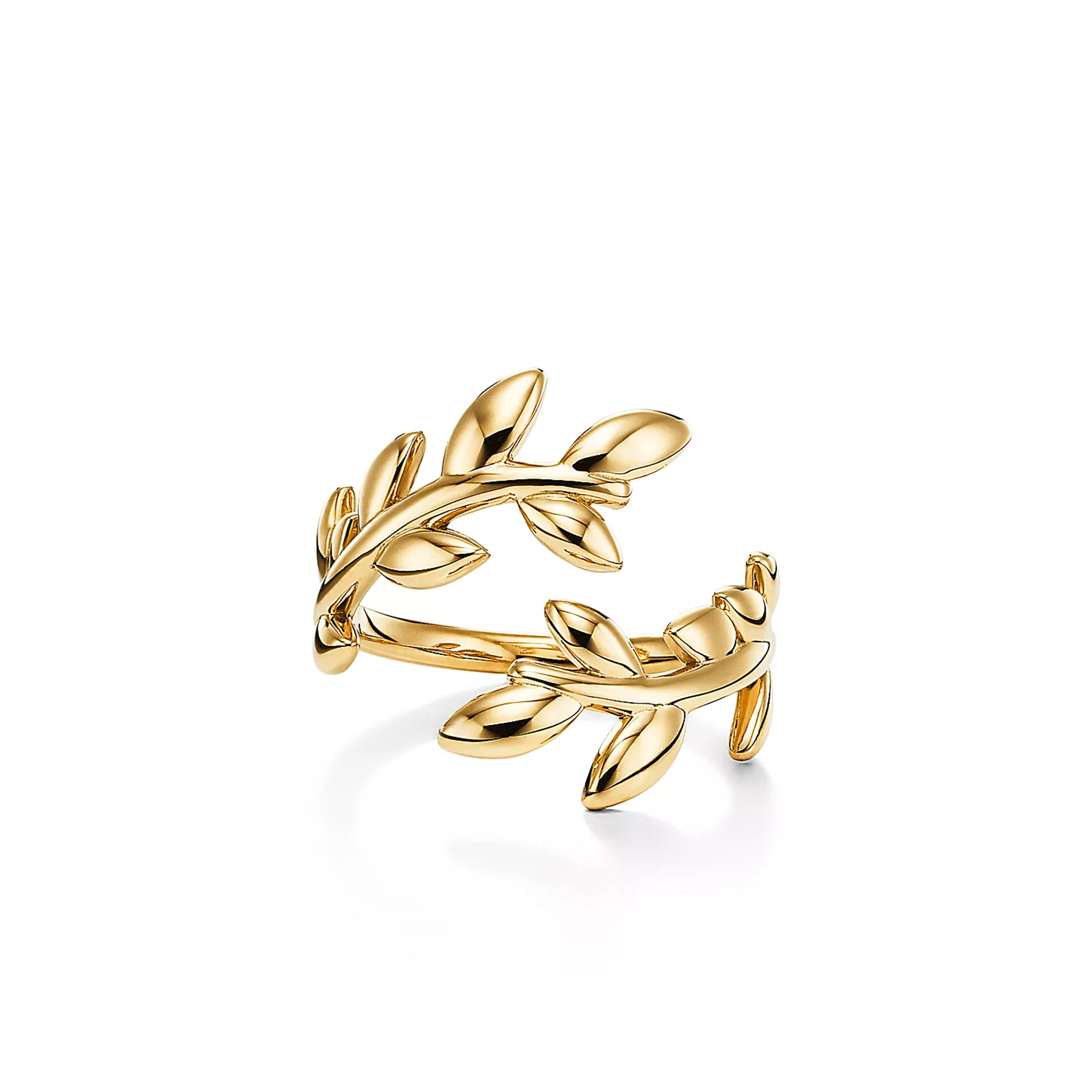 TIFFANY PALOMA PICASSO® OLIVE LEAF BYPASS RING 67544455